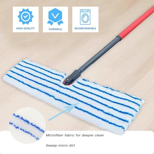 2 Pack Microfiber Mop Heads for O-Cedar DryWet Use