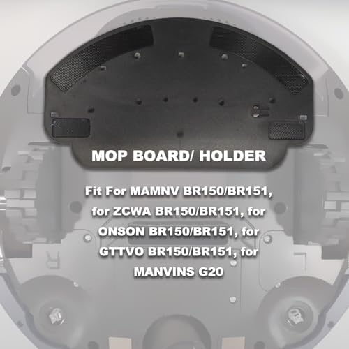 Robot Vacuum Mop Pad Replacement Kit for Multiple Models