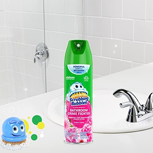 Scrubbing Bubbles 20oz Bathroom Cleaner with Floral Scent