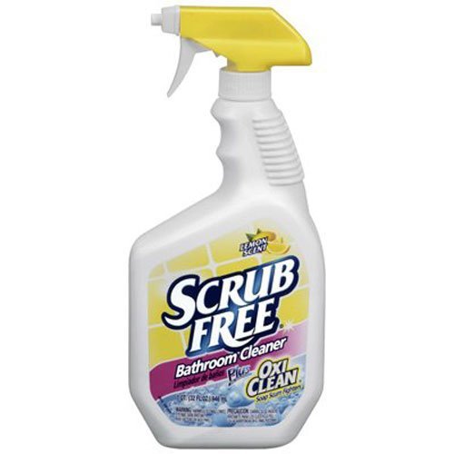 Scrub Free 2 Pack Bathroom Cleaner with Oxi Clean