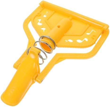 Minkissy Mop Head Connector with Secure Threaded Clip