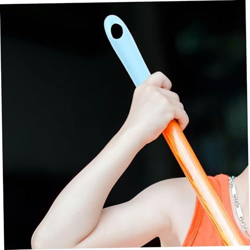 4Pcs Broom Handle End Caps with Anti-Slip Grip and Hanging Hole