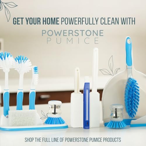 Powerstone Pumice Stone Toilet Cleaner with Handle 4-Pack 1