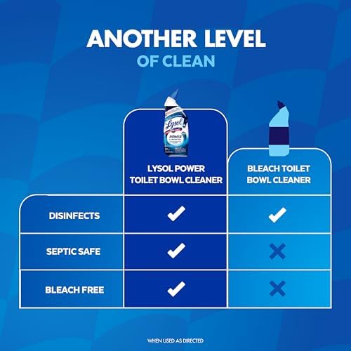 Lysol Max Strength Toilet Bowl Cleaner 24 oz 4ct 1