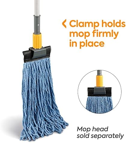CW58016 60 Inch Clamp Style Fiberglass Mop Handle