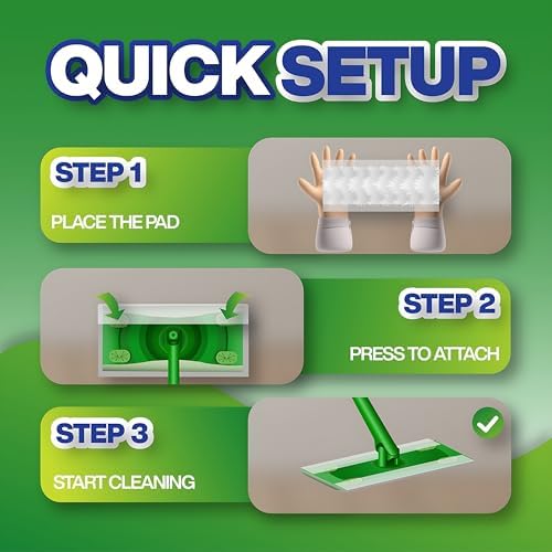 40-Count BOMBDEAL Dry Sweeping Cloths for Swiffer Sweeper