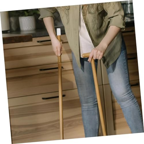 Ipetboom 4pc Mop Pole Adapter Kit Plastic Threaded Tips for Extension