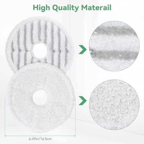 GreeSuit 3764 SpinWave Vac Replacement Mop Pads 12 Pack