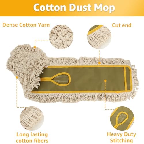 YAYODS 3 Pack Dust Mop Replacement Heads