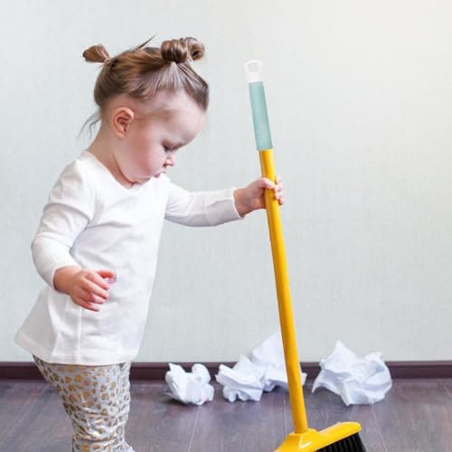 Minkissy 2pcs Mop Handle End Sleeves Replacement Caps for Household Cleaning