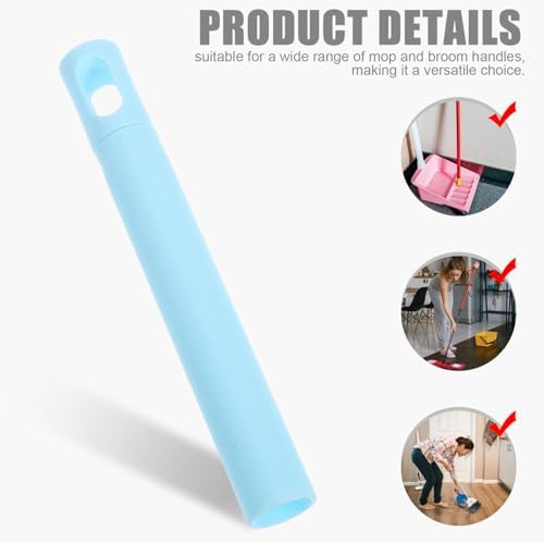 4Pcs Durable Nonslip Mop Handle Caps for Broom Rods