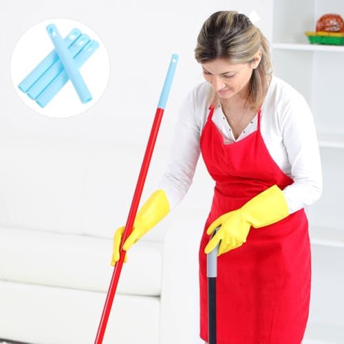 4Pcs Durable Nonslip Mop Handle Caps for Broom Rods