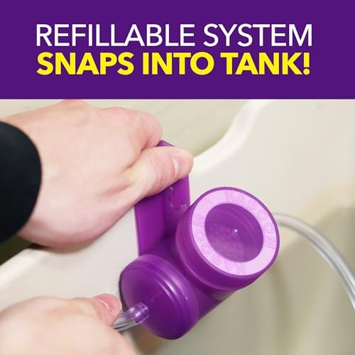 Kaboom Scrub Free Toilet Bowl Cleaner System with 2 Refills 1