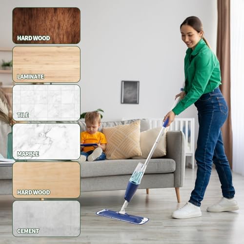 6 Pack Microfiber Cleaning Pads for Bona Mop