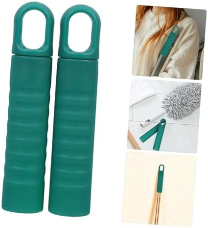2pcs Non-Slip Mop Handle with Hanging Holes Replacement for Broom Poles
