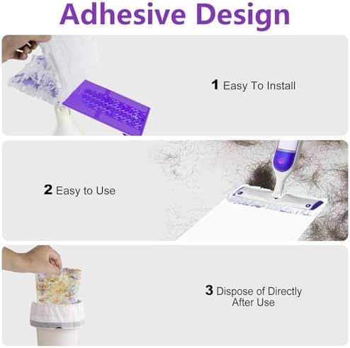 HY DYPP Power Mop Refill Set 20 30 Pads Vacuum Packed