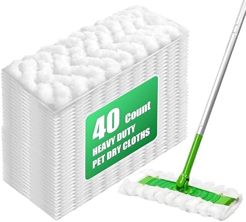 40-Count BOMBDEAL Dry Sweeping Cloths for Swiffer Sweeper