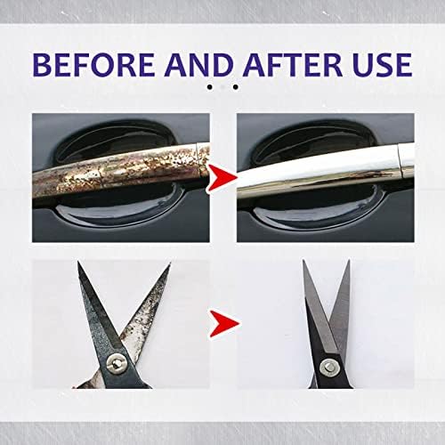 Homomdy 8pcs Multipurpose Rust Remover Spray