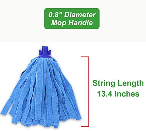 EaseYourDay Microfiber Mop Refill Replacement - 3 Pack