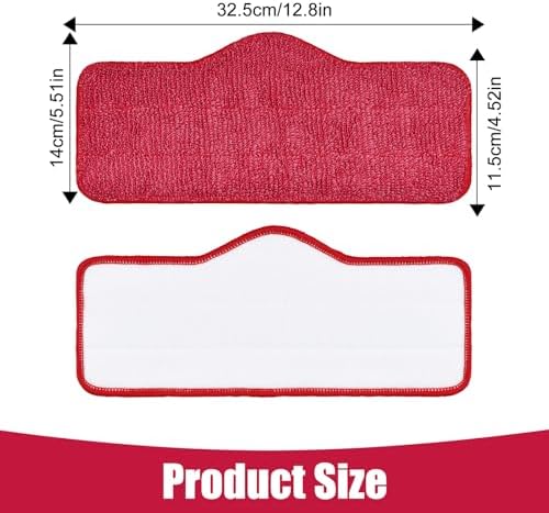 Yuunaie Steam Mop Pads 6-Pack for Schenley