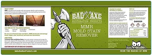 Bad Axe MMR Mold Stain Remover - 1 Gallon 2 1