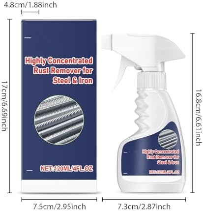 Heavy Duty Metal Rust Remover Spray 1