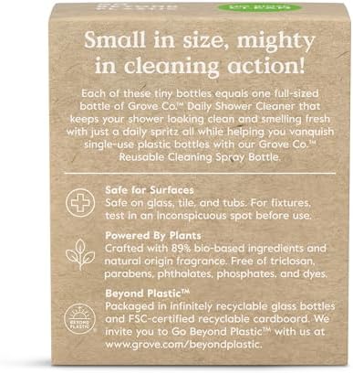 Grove Co Daily Shower Cleaner Refill 6 x 1 Fl Oz