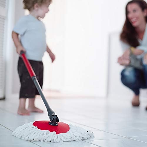 4 Pack Spin Mop Replacement Heads Microfiber