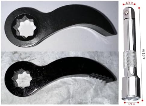 3Pcs Adjustable Pry Bar Wrench Adapter Tool