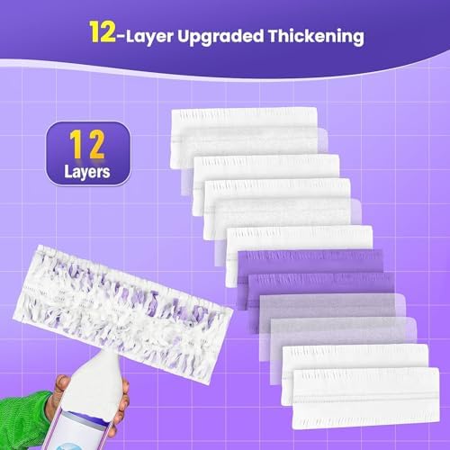 Ndoge Power Mop Refills 50 Count Multi-Surface Disposable Pads