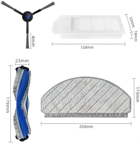 Marebm Replacement Vacuum Kit for DEEBOT N20N20 Plus
