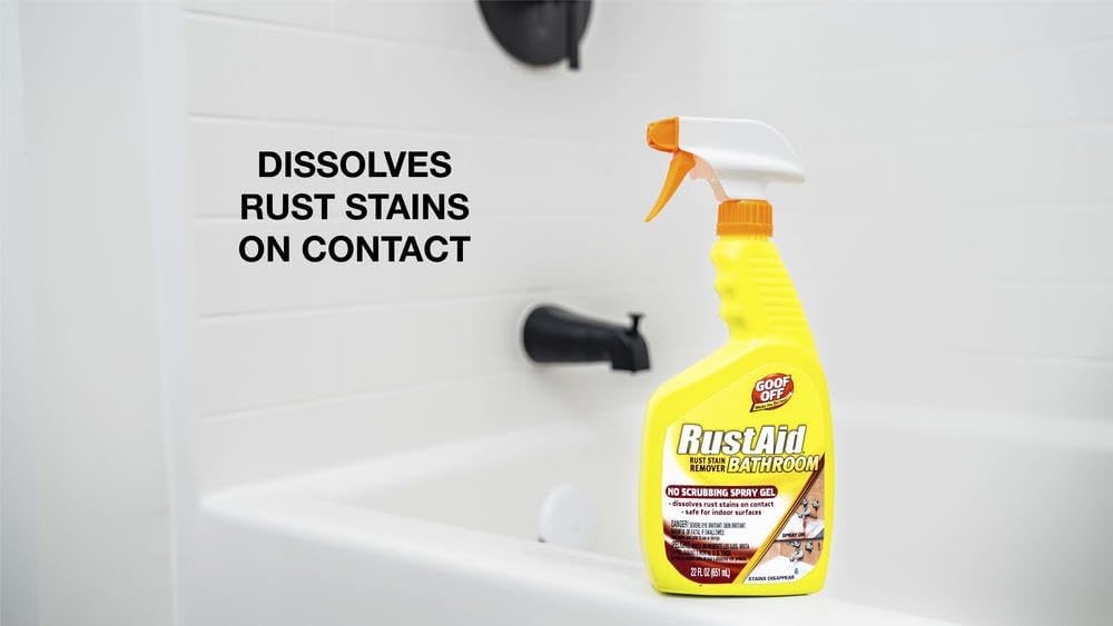 Bathroom Rust Stain Remover Spray - 22 oz