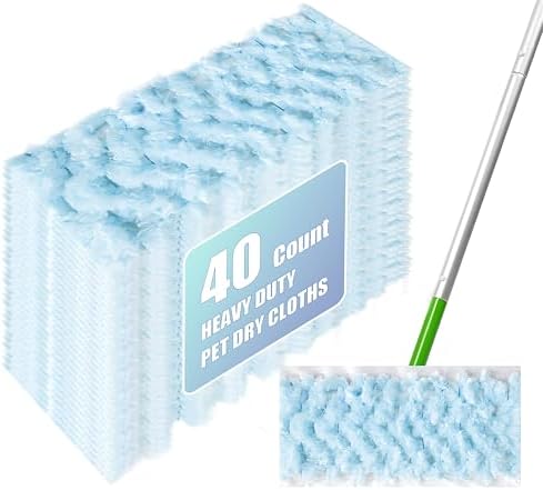 40-Count Swiffer Dry Sweeping Cloths Thicker More Absorbent