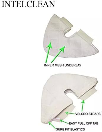 3 Replacement Triangle Pads for Shark Steam Mop S3501 S3601 S3801CO S3901