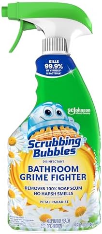 Scrubbing Bubbles Bathroom Cleaner Disinfectant Spray 32oz