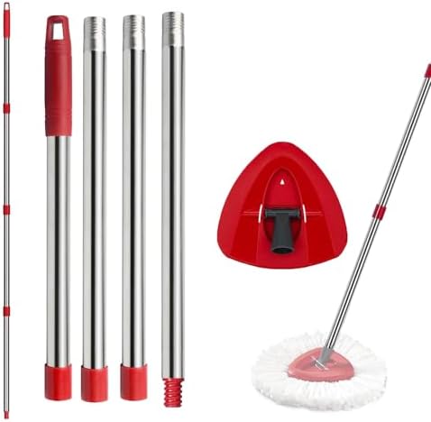 Cengxing 4-Section Mop Handle Replacement for O-Cedar Spin Mop