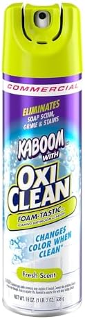 Kaboom 5703700071CT Foamtastic Bathroom Cleaner 19 oz 8Carton