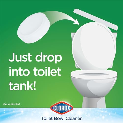 Clorox Ultra Clean Toilet Tablets with Bleach 2 Count 35 Ounces Each