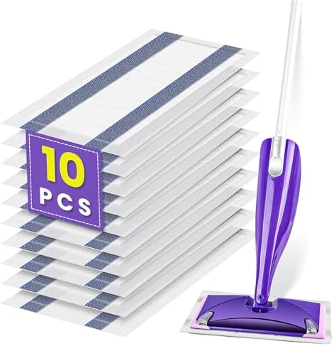 NIXOOT Swiffer WetJet Spray Mop Pad Refill 10 Count