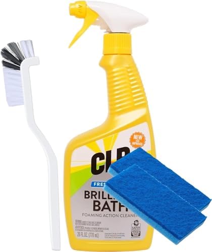 CLR Brilliant Bath 26oz Calcium Lime Rust Remover Kit