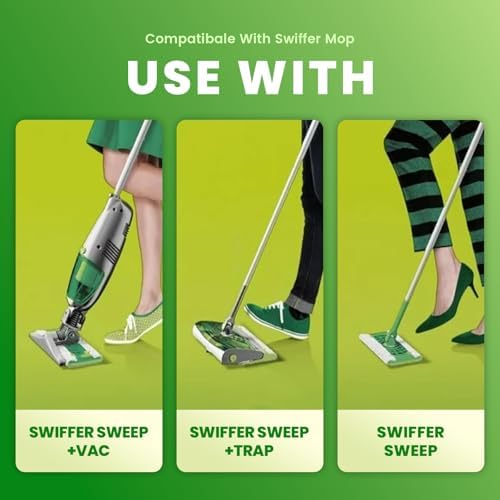 DXSAGVY Upgraded Wet Mop Pads 64 Count Refill