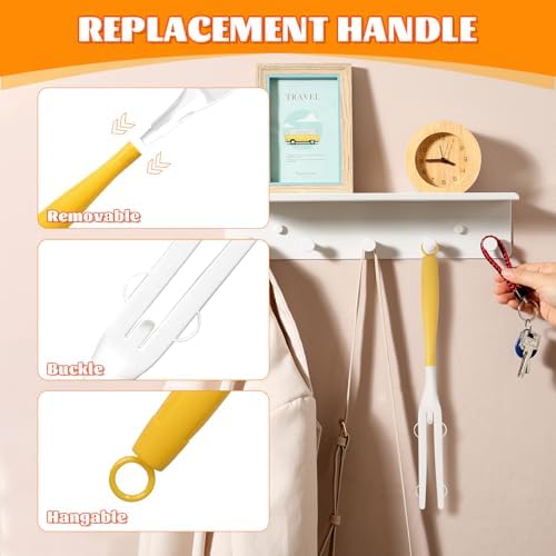 Adjustable Duster Handle Set for Swiffer Compatible