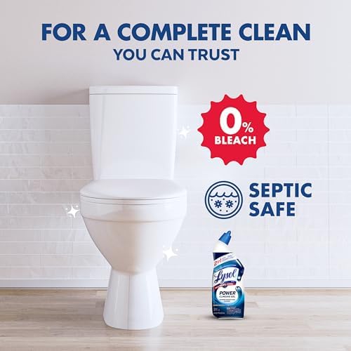 Lysol Max Strength Toilet Bowl Cleaner 24 oz 4ct 1