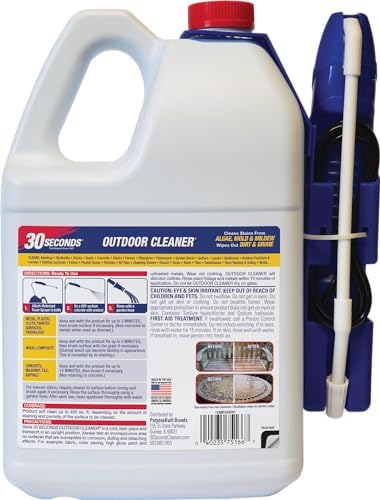 30 SECONDS Mold Mildew Remover 13 Gallon Ready to Use