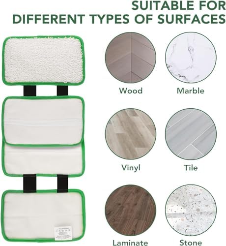 Sgizoku Replacement Pads for Shark Sonic Duo 5 Pack 1