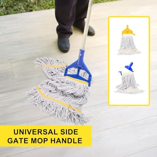 KeFanta 3 Pack Heavy Duty Mop Head Refill Yellow