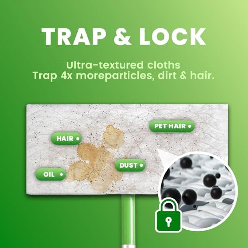 DXSAGVY Upgraded Wet Mop Pads 64 Count Refill