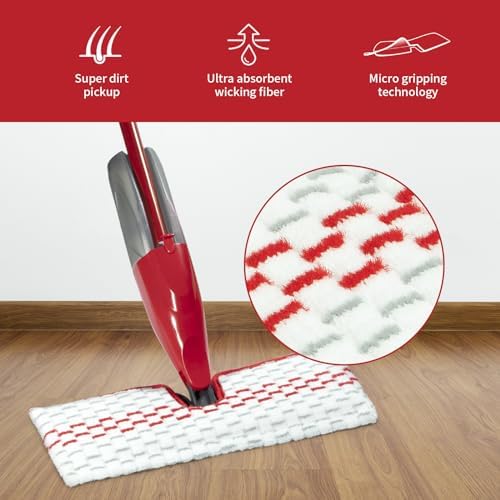 10 Pack Microfiber Spray Mop Refill Pads for O-Cedar ProMist MAX