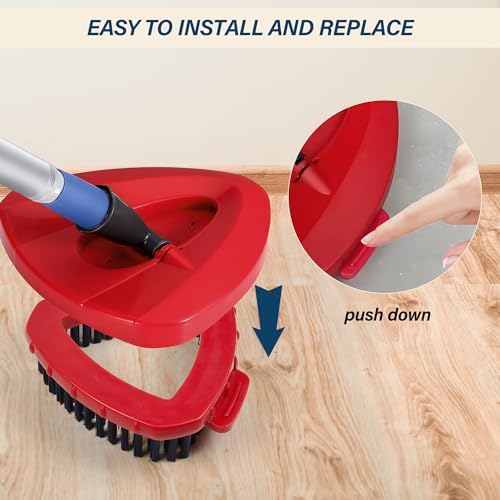 Liubeili Scrub Brush for O-Cedar RinseClean 2 Tank System