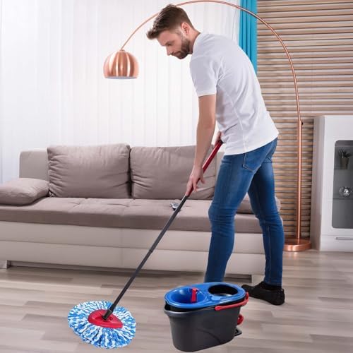 FOOKCIAN Spin Mop Replacement Base Head for 2-Tank System